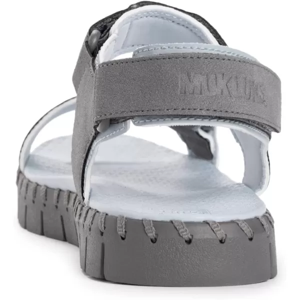 MUK LUKS Womens Flexi Woodstock SandalsPearl