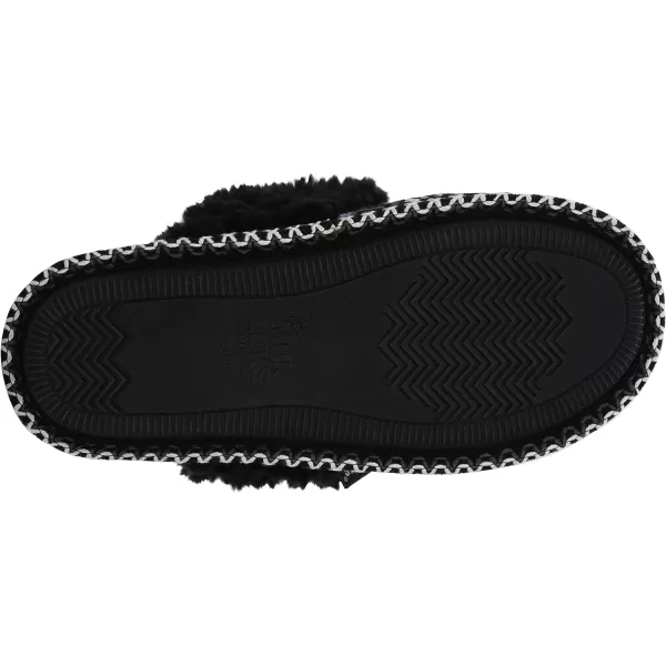 MUK LUKS Womens Frida Scuff SlippersBlack