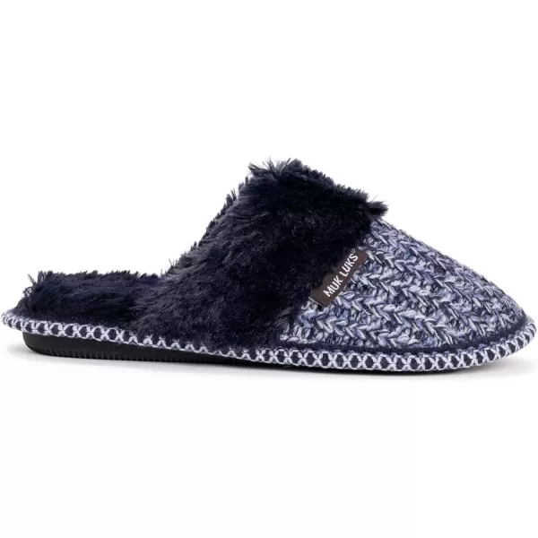 MUK LUKS Womens Frida Scuff SlippersDenim