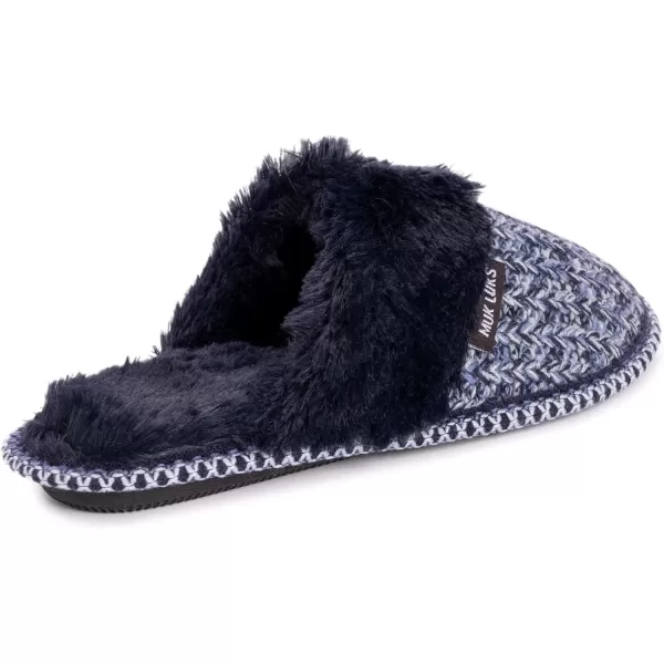 MUK LUKS Womens Frida Scuff SlippersDenim