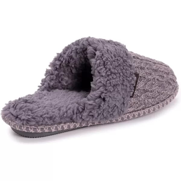 MUK LUKS Womens Frida Scuff SlippersGypsy RougeViolet Ice