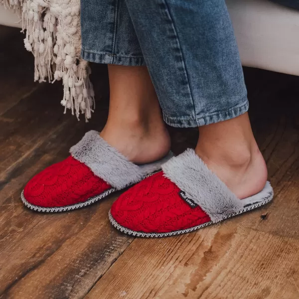 MUK LUKS Womens Frida Scuff SlippersPoppy