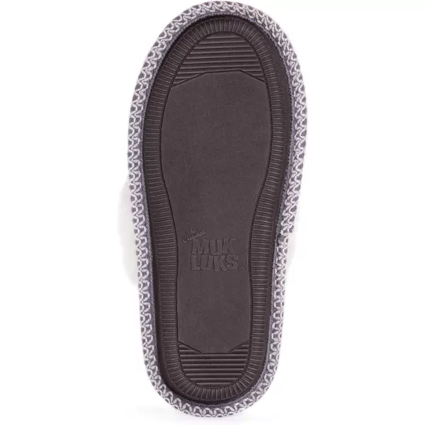 MUK LUKS Womens Frida Scuff SlippersPurple