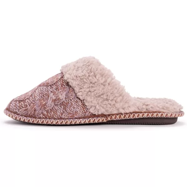 MUK LUKS Womens Frida Scuff SlippersWinter Voilet