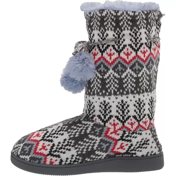 MUK LUKS Womens Gladys SlippersAlice Blue