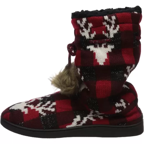 MUK LUKS Womens Gladys SlippersRed