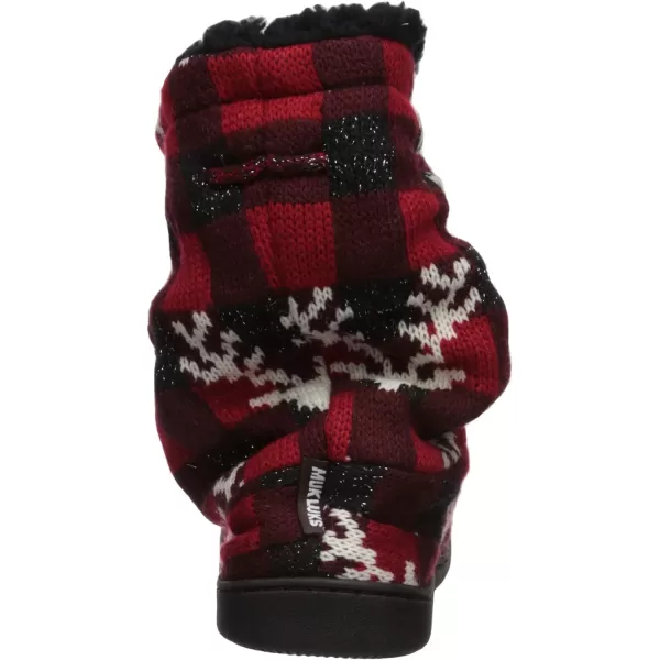 MUK LUKS Womens Gladys SlippersRed