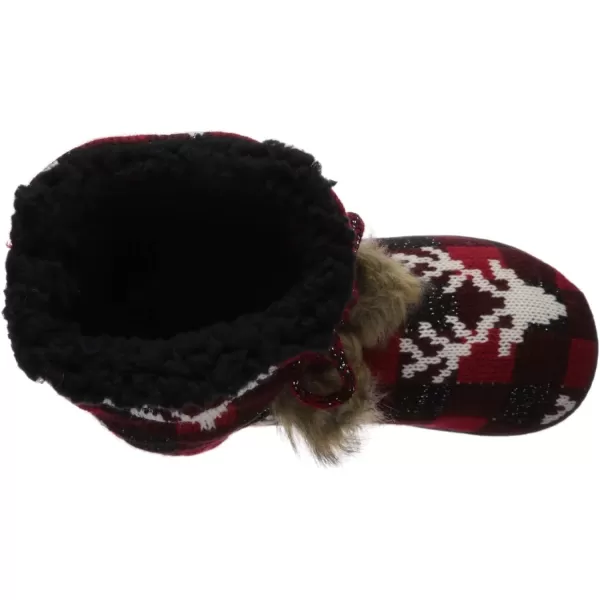 MUK LUKS Womens Gladys SlippersRed