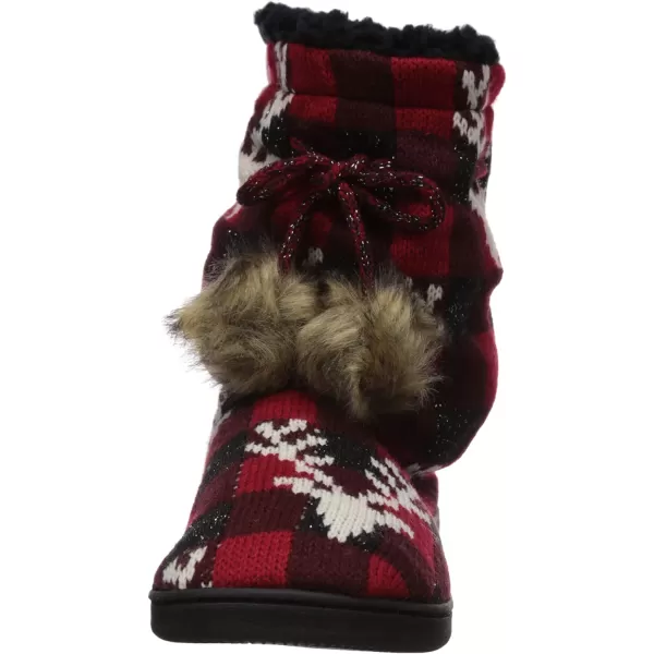 MUK LUKS Womens Gladys SlippersRed