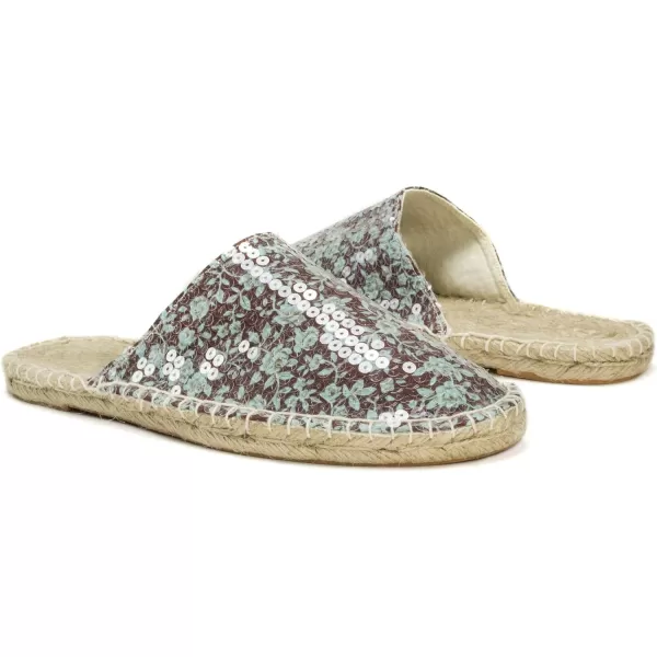 MUK LUKS Womens Hannah Scuff Sandals FlatBrown