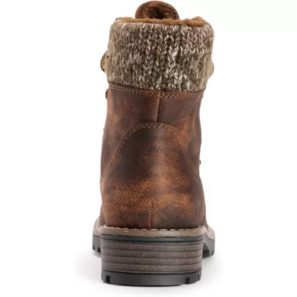 MUK LUKS Womens Hiker Rocky BootsBrown