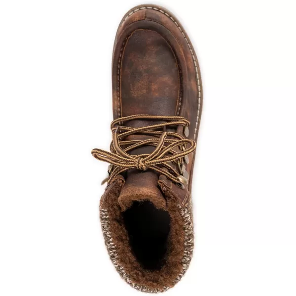 MUK LUKS Womens Hiker Rocky BootsBrown