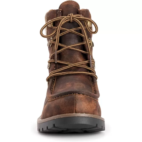 MUK LUKS Womens Hiker Rocky BootsBrown