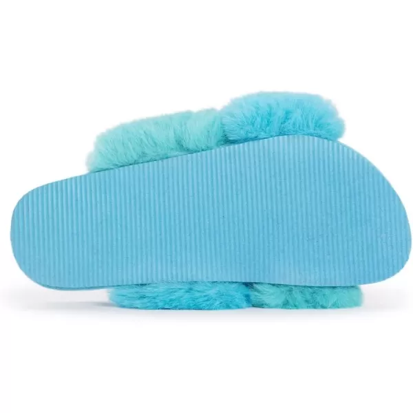 MUK LUKS Womens Hydrangea SlipperTeal