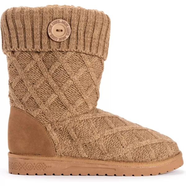 MUK LUKS Womens Janet BootCamel