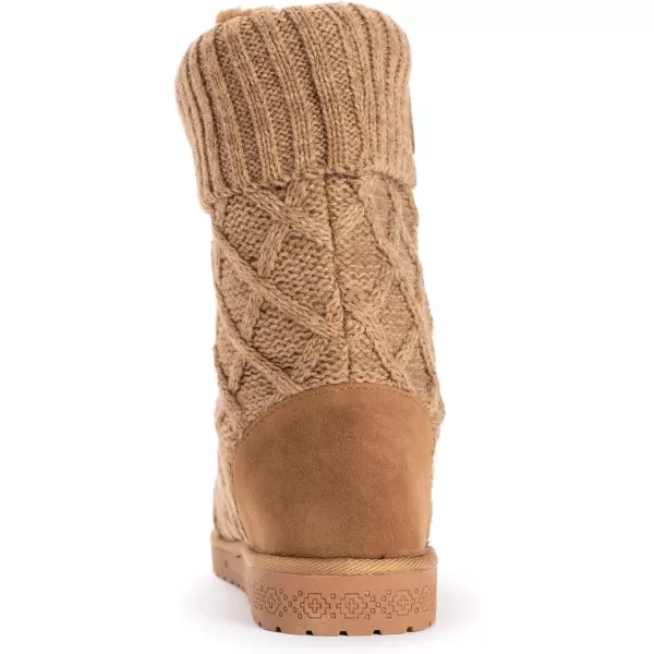 MUK LUKS Womens Janet BootCamel