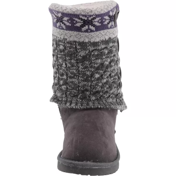 MUK LUKS Womens Janet Fashion BootsDark Grey