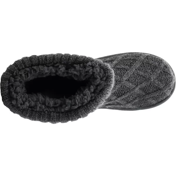 MUK LUKS Womens Janet Fashion BootsGrey Lattice