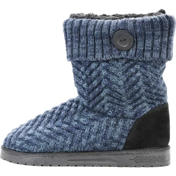 MUK LUKS Womens Janet Fashion BootsNavy