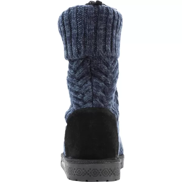 MUK LUKS Womens Janet Fashion BootsNavy