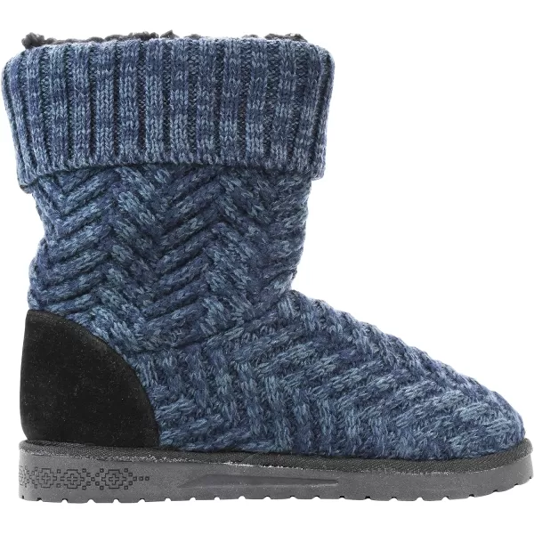 MUK LUKS Womens Janet Fashion BootsNavy