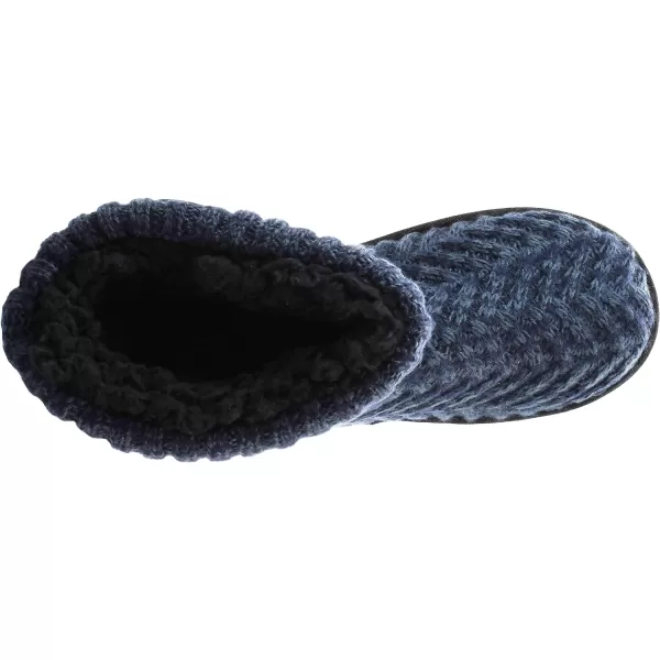 MUK LUKS Womens Janet Fashion BootsNavy