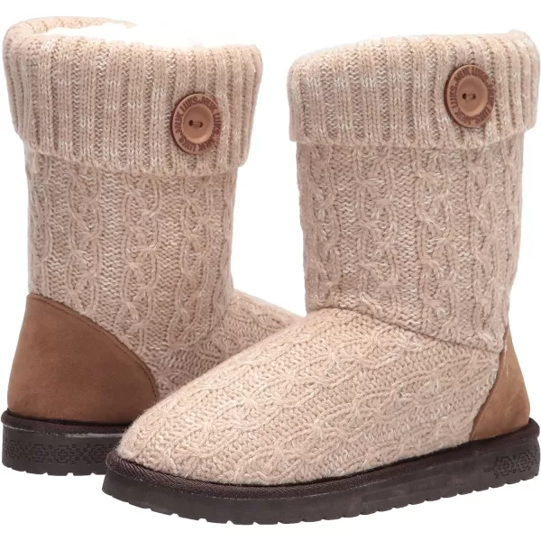 MUK LUKS Womens Janet Fashion BootsSand