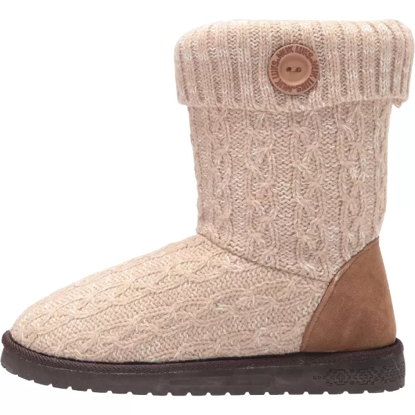 MUK LUKS Womens Janet Fashion BootsSand