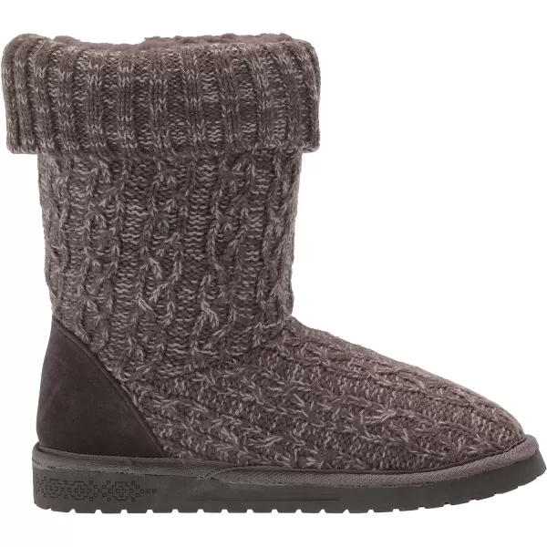 MUK LUKS Womens Janet Fashion BootsShadow