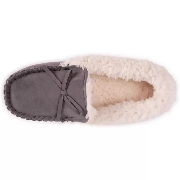 MUK LUKS Womens Jaylah SlipperLight Grey