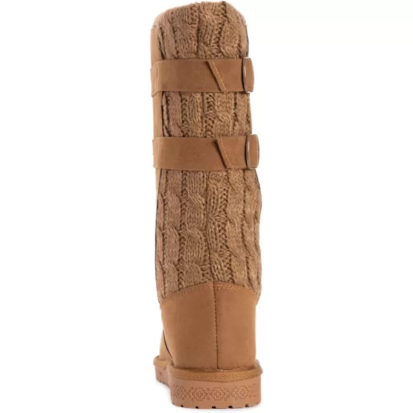 MUK LUKS Womens Jean BootsCamel