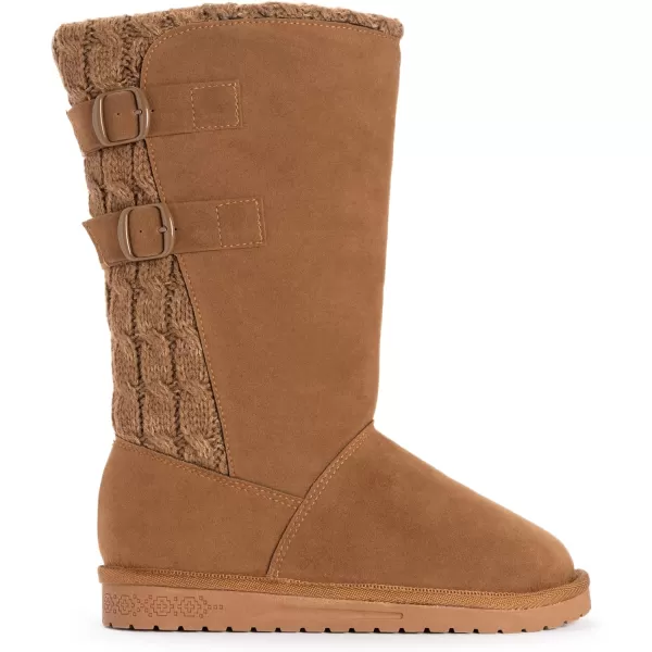 MUK LUKS Womens Jean BootsCamel