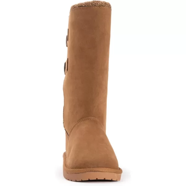 MUK LUKS Womens Jean BootsCamel