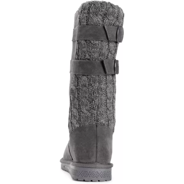 MUK LUKS Womens Jean BootsGreyDark Grey