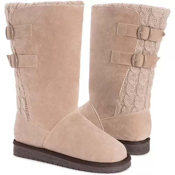 MUK LUKS Womens Jean BootsStone