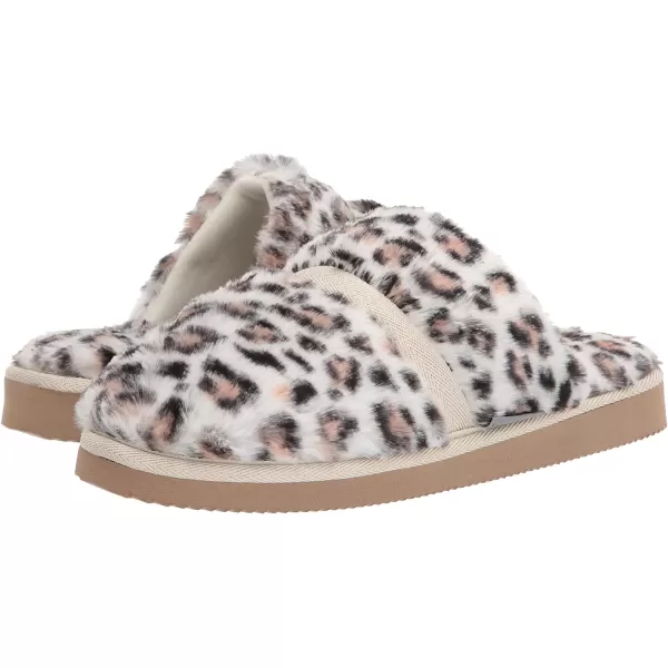 MUK LUKS Womens Kathy Ireland Zinnia Scuff SlipperLeopard