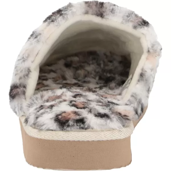 MUK LUKS Womens Kathy Ireland Zinnia Scuff SlipperLeopard