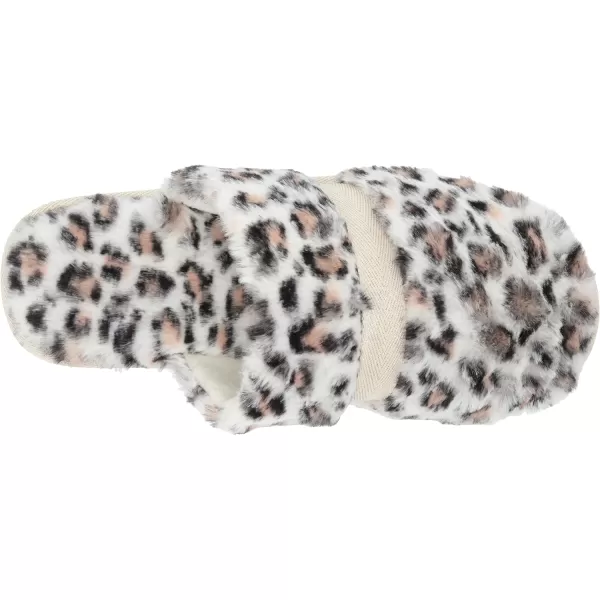 MUK LUKS Womens Kathy Ireland Zinnia Scuff SlipperLeopard