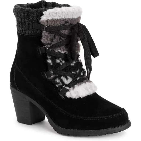 MUK LUKS Womens Lacy Lilah BootsBlack