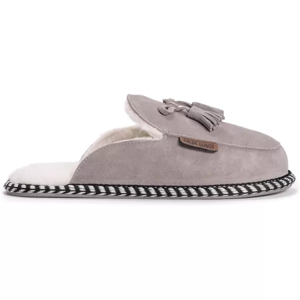 MUK LUKS Womens Leather Goods Cosette Mule SlipperDriftwood