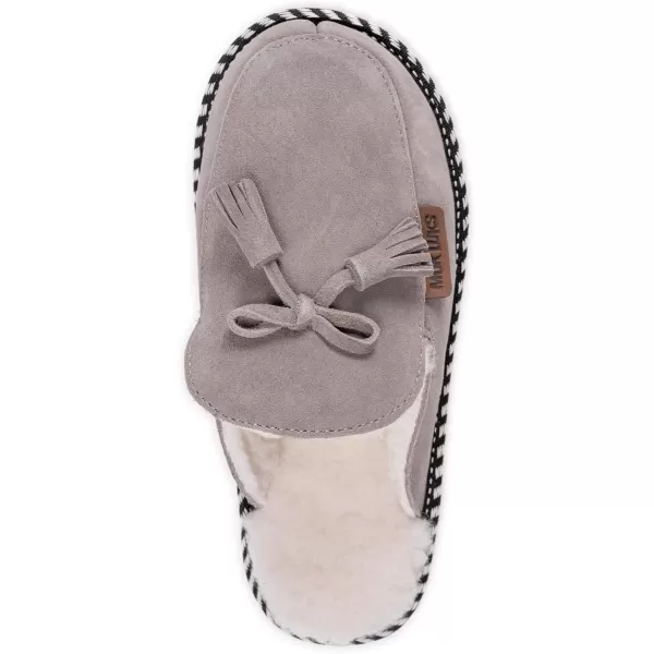 MUK LUKS Womens Leather Goods Cosette Mule SlipperDriftwood