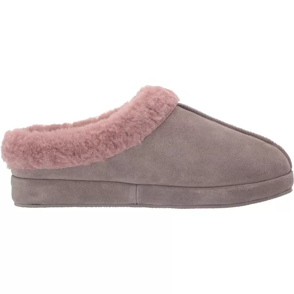 MUK LUKS Womens Leather Goods Serafine Clog SlipperDriftwood