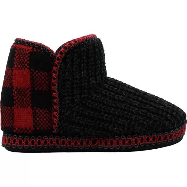 MUK LUKS Womens Leigh SlippersBuffalo Check Birds Eye