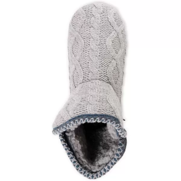 MUK LUKS Womens Leigh SlippersGreyBlue