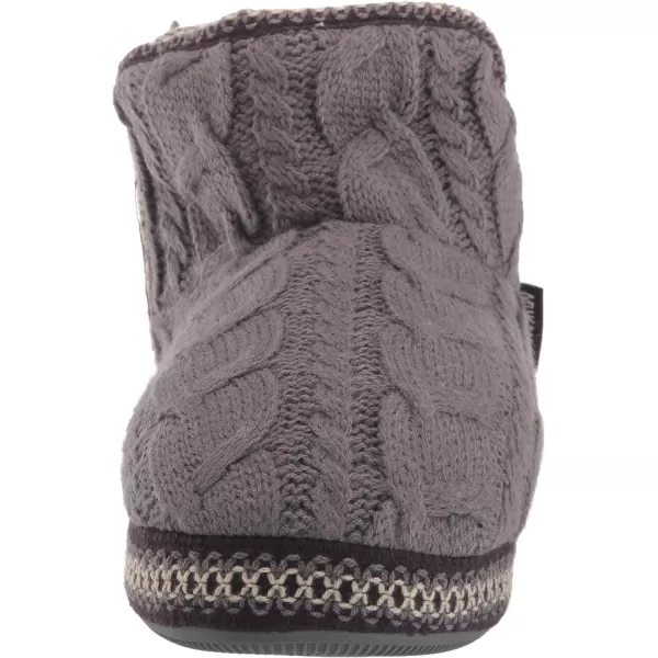 MUK LUKS Womens Leigh SlippersGypsy Rouge Cable