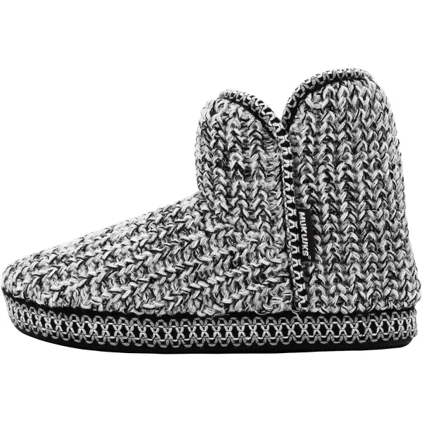 MUK LUKS Womens Leigh SlippersLight Grey