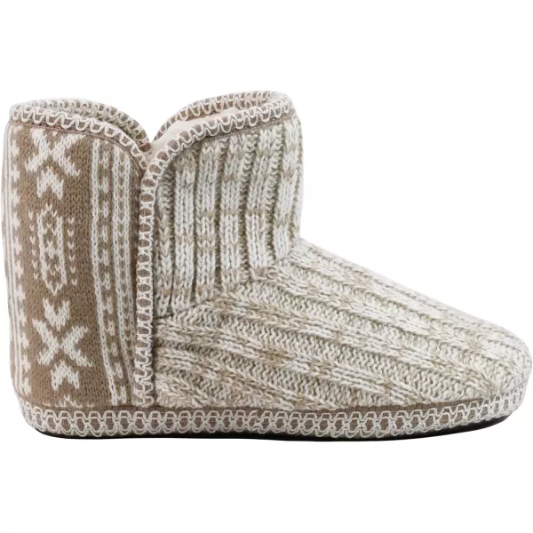 MUK LUKS Womens Leigh SlippersTan