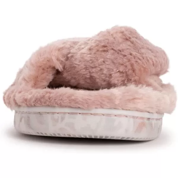 MUK LUKS Womens Lesedi Shearling SlipperBlush