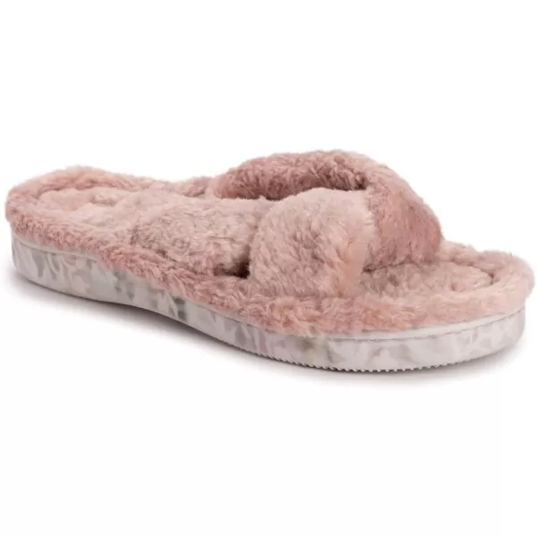 MUK LUKS Womens Lesedi Shearling SlipperBlush