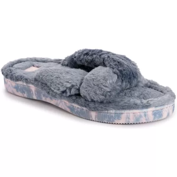 MUK LUKS Womens Lesedi Shearling SlipperDenim